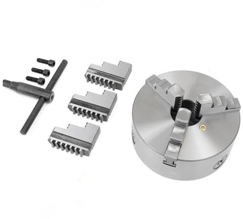 160 mm Drehfutter, 3-Backen-Vordermontage, 3-Backen-selbstzentrierendes K11-160 Metall-Drehfutter