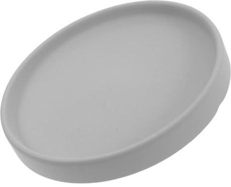 MOTHNUR Vassoio per fioriera in Ceramica Vassoio Base per vasi da Fiori Rotondo sottovasi Quadrati Saucer Base di Ornamenti da Giardino di Grigio