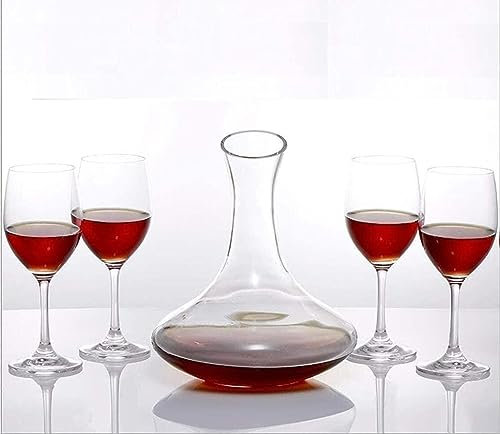 GAOAZHEN Carafe à Whisky, Carafe à vin, Carafe à vin Rouge en Cristal - Verre en Cristal soufflé à la Main