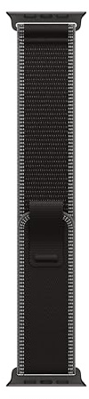 Apple Watch Band - Trail Loop - 49 mm - svart/gråsvart - S/M
