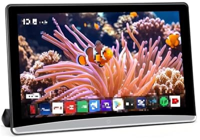 Tablet per auto Monitor per poggiatesta Android 13 da 10,8 con lettore video touchscreen per auto HDMI/WiFi/BT/