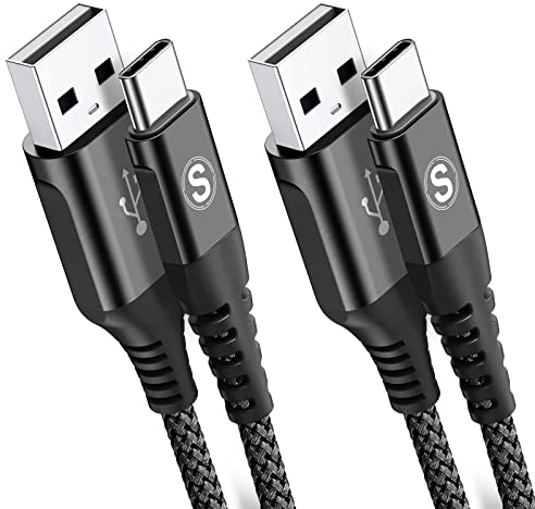 Sweguard USB C Kabel 3.1A[2Stück 3m]Ladekabel für iPhone17 16 15,Galaxy S26 | Type C Schnellladung Kabel,Ladekabel USB C Nylon für Samsung S26 S25 S24 S23 S22 S21 S20 Plus/Ultra/FE,Note20,A72 A52,M31