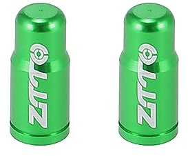 X AUTOHAUX 2pcs Tire Valve Caps French Dust Covers for Bicycle Road Bike Green