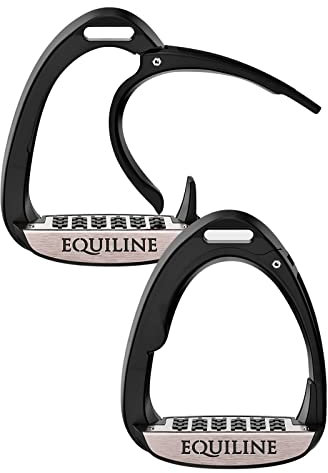 Equiline Steigbügel X-CEL Größe Dressur, Farbe Black