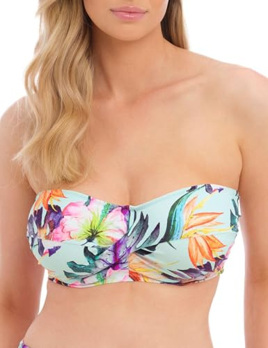 Fantasie Paradiso - Top bikini a fascia con ferretto, Menta morbida, 2 F