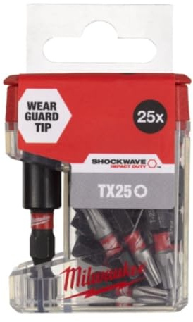 Milwaukee Shockwave TicTac Set TX25 + MBH 26-teilig - 4932479858