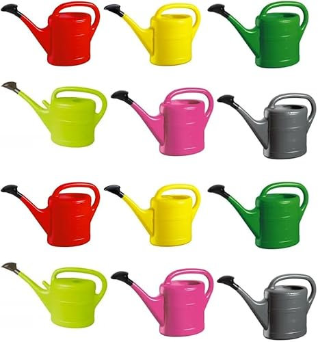 CityBazaars Gießkanne 5L Kapazität, Duschauslauf zufällige Farbe Gartenbewässerung Bewässerung Pflanzen Zuhause