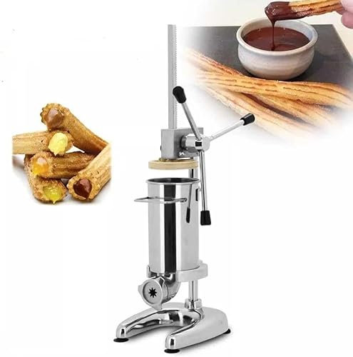 Maker Machine Commercial 2L Stainless Steel Vertical Spanish With 5 Molds - Snack Equipment For Delicious Spanish Donuts