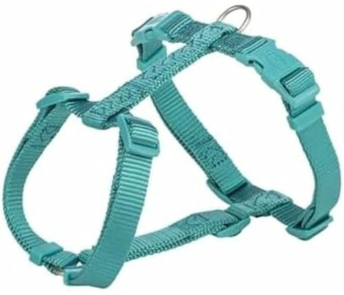 Trixie - Trixie Hundegeschirr Premium H-Rig aqua blau