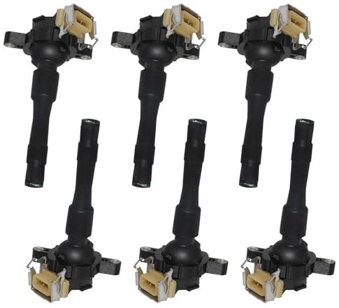 Zündspule 6PCS Zündspule 12131703228 UF300 Für E38 E39 E31 E36 E46 12131748018 1748017 Zündmodul Zündspule