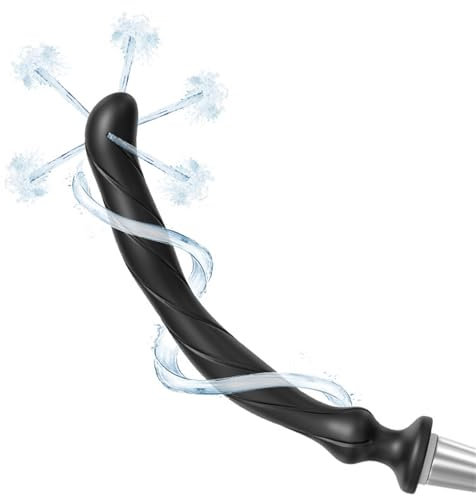 ZTHBYSB Silikon Einlauf Analdusche mit 5 Löchern, 27cm Flexible Anal Spülung Vaginaldusche zur Darmreinigung Analplug Buttplug Intimdusche Extrem Sexspielzeug für Männer Frauen Paare