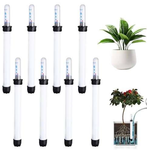 ARTGUTS 8 Stück Wasserstandsanzeiger Pflanzen,20 cm Hydrokultur Gießanzeiger Pflanzen,Zimmerpflanzen Wasserstandsanzeiger,Hydrokultur Gießanzeiger für Kulturtopf Blumenkästen Topfpflanzen