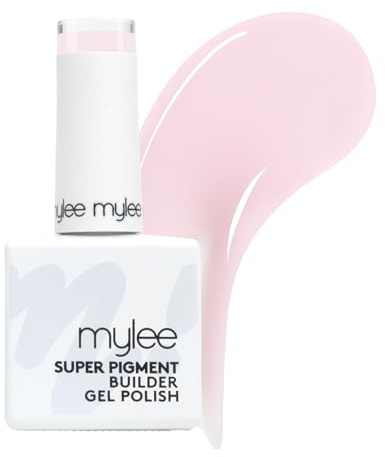 Mylee Gel Builder Super Pigmentato 13ml – Rose Petal – Colore, Resistenza e Finitura Intensi – Coprente in 2 Strati, Dura Fino a 4 Settimane – Gel Costruttore Vegan per Unghie Forti e Impeccabili