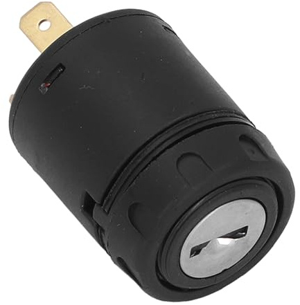 Fafeicy Interruttore di Accensione per Carrello Elevatore con Chiave, Interruttore di Accensione Universale da 12 V, di Avviamento Impermeabile a 4 Posizioni per Barca Trattore Carrello Elevatore