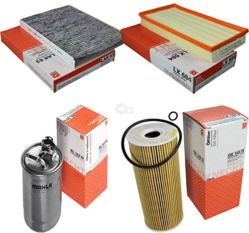 MAHLE Inspektions Set Inspektionspaket Innenraumfilter Kraftstofffilter Luftfilter Ölfilter