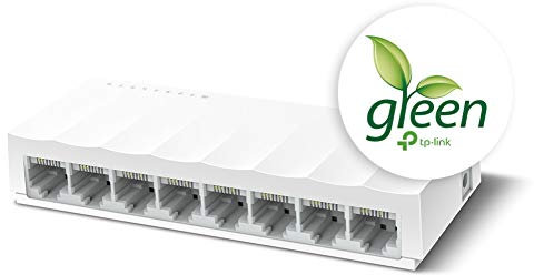 TP Link LS1008 Switch Ethernet 8 Porte 10/100 Mbps per Rete Domestica e Ufficio