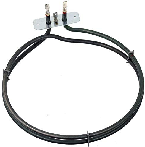 SPARES2GO Backofenelement 2 Umdrehungen, kompatibel mit AGA ARL60EC CLAS60EC KCH60EC PROP60EC Herd (2000 W)