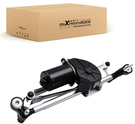 maXpeedingrods 13432686 Front Window Windscreen with Linkage Kit | for Vauxhall Opel Corsa Mk3 12V Wiper Motor 487720160