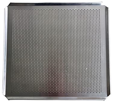 Alu-Lochblech GN 2/3 354x325x10 mm, Backblech aus Aluminium