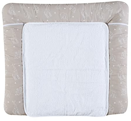 Schardt Wickelauflage 80x75 cm mit Frotteebezug, Origami Beige