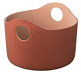 blomus Filzkorb TIGGY Aufbewahrungsbox S (Rustic Brown/Tan)