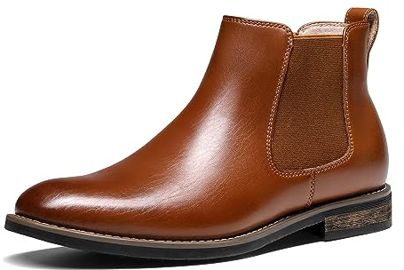 Bruno Marc Bota Chelsea Hombre Botines Hombre Vestir | Upper Gamuza Suave, Plantilla EVA Cómoda, Paneles Elásticos Fácil Calzado, Suela TPR Antideslizante, Estilo Versátil