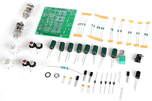 AC 12V 6J1 Elektronischer Röhren-Galle-Vorverstärker mit Boost-Funktion, Elektronenröhren-Vorverstärker, Röhren-Stereo-Galle-Vorverstärkerplatine, Puffer-Effektor-DIY-Kit,