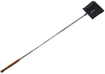 PALA CENERE BRACE IN ACCIAIO PER PIZZA FORNO A LEGNA QUADRA