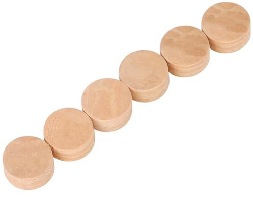 Posaunenkorkkissen, Ablassventil Pad, Posaune Wasserschlüssel Kork Spuckventil Kork für Musikinstrumentenzubehör, Tuba Watergate Tastenpad, Tuba Kork Zubehör, 6 Stück