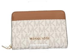 Michael Kors 32T4GJ6Z5B-149 SM ZA COIN CARD CASE Donna VANILLA/ACRN Taglia TU