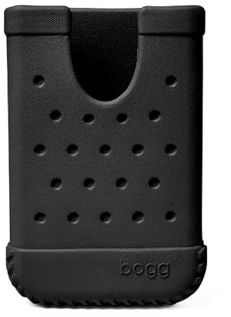 BOGG BAG Call Me Bogg – Cell Phone Holder (L.B.D. Black) | Snap-in Accessory Fits All Bogg Bags – Lightweight, Washable, Durable – 4.75 W x 7.25 H x 1 D