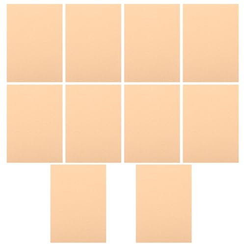 SEWACC 10pcs Rustic Wrapping Paper Vintage Parchment Paper Sheets for Craft Diploma Card Stock Resume