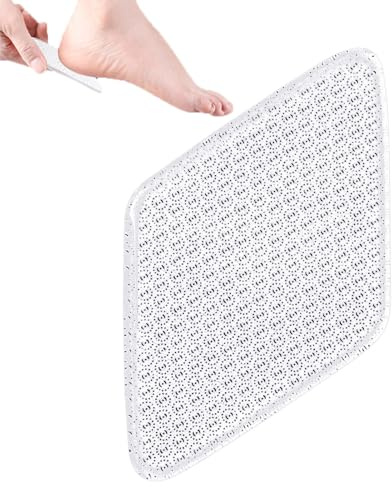 Lime à en verre – Rasoir à callosités portable réutilisable, outil polyvalent de soins des, design transparent, soins personnels doux et efficaces | Parfait pour éliminer les peaux mortes,