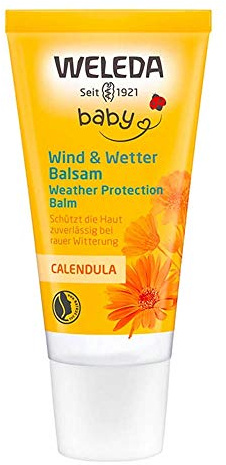 Weleda Calendula Wind- und Wetterbalsam, 3 x 30 ml
