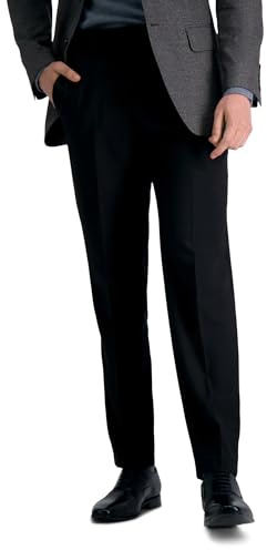 Haggar herr Kostymbyxor Premium Comfort Dress Pant-straight Fit Flat Front Reg. And Big & Tall