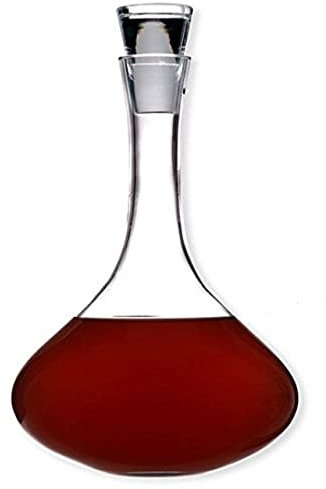 SWEET HOME Carafe à vin avec Bouchon de 0,75 L cod.DD00830LU cm 21h by Varotto & Co.