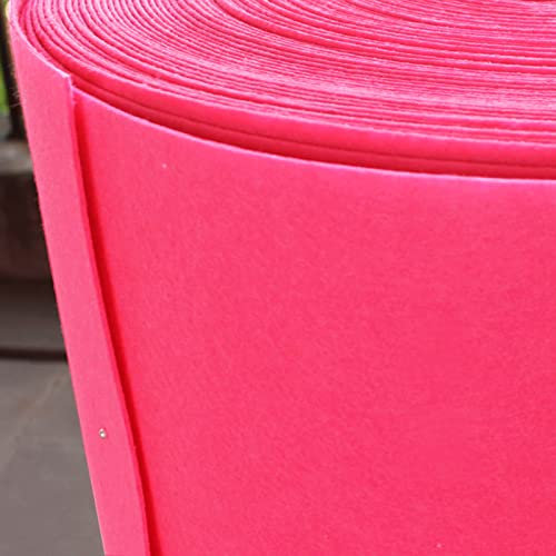 HARICSET ZXC Filzstoff Bastelfilz Filz Stoff 1m Breit Filzplatten für Handwerk,Nähen,Patchwork,Stickereien Handwerks Projekt DIY Weihnachtsdekorationen(Size:1 * 3m,Color:Hellrot)