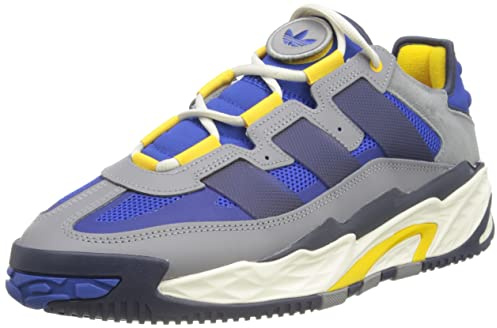 adidas Herren Niteball Sneaker, Grey Three Shadow Navy Team Royal Blue, 43 1/3 EU