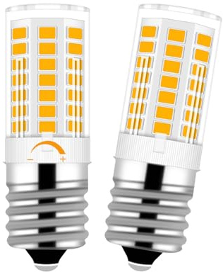 TZLONMFG KEI D28x KEL 2816x Refrigerator Bulb 3W E17 LED Fridge Light Bulb Kei 125v 40W Appliance Bulbs, 5304522314 5304517886 Warm White 3000K 100V-265V Fridge Lamp, 2-Pack