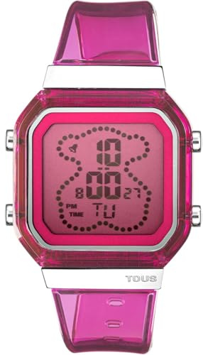 TOUS Watches d-Bear Fresh Reloj para Niño Digital de Cuarzo con Brazalete de Plástico 3000131000