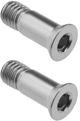 eMagTech 2pcs Titanium Alloy Fixing Screws Bicycle Rear Derailleur Bolt Bicycle Derailleur Guide Wheel Fixing Screw for Road Bike Mountain Bike