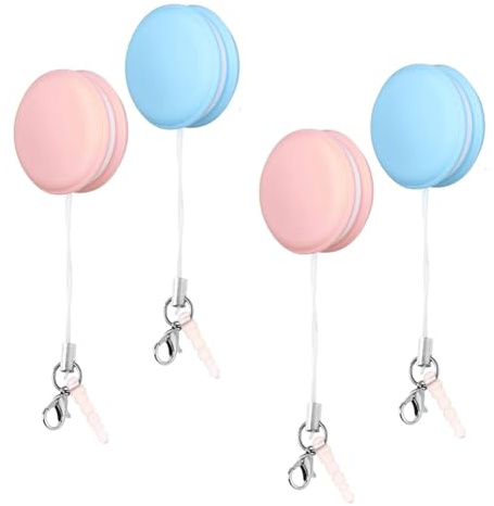 Pesfehhy Macaron Cell Phone Wipe Screen Wipe Cleaning Wipe Eyeglass Lens Wipe Camera Lens Wipe Cleaning Tool Pendant,Set A Easy Install Easy to Use