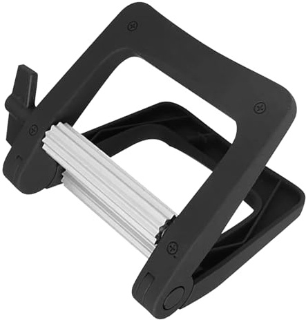 Black Aluminium Alloy Plastic Tube Squeezer Roller for Paste | Hair Dye and Toothpaste, Simple Operation, Easy to Carry, Bathroom and Salon Use