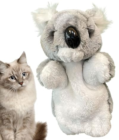 Djurdockor för - Koala marionett | Katt-marionettbrottare, interaktiv koala kattbrottare, plysch djurövning för tristess träning