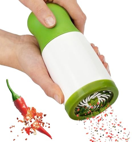 Picadora Picadora De Hierbas - Cortador De Hierbas De Ajo, Molinillo De Especias | Trituradora Para Perejil Y Cilantro, Accesorios De Cocina, Molinillo Multifuncional Para Cocinar