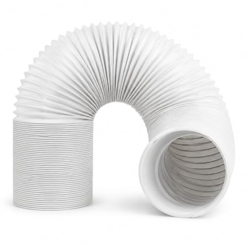Manguera Aire Acondicionado PortáTil, DiáMetro 13 cm, Rosca Antihoraria | Manguera ventilación escape aire acondicionado, 80 pulgadas/2 m flexible, repuesto para aire portátil