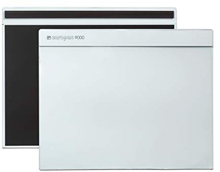 Magnettaschen/Magnethüllen/Dokumententaschen vollflächig ausgerüstet - COROPAC 9000 (10 St., 335 x 457 mm, weiß (A3 hoch))