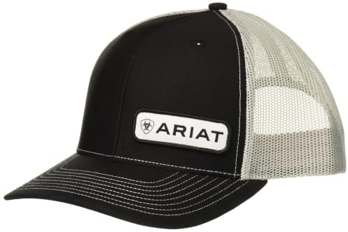 Ariat Mens Off Set Patch Cap