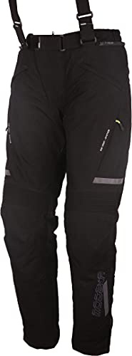 Modeka Baxters Motorrad Textilhose, schwarz, M