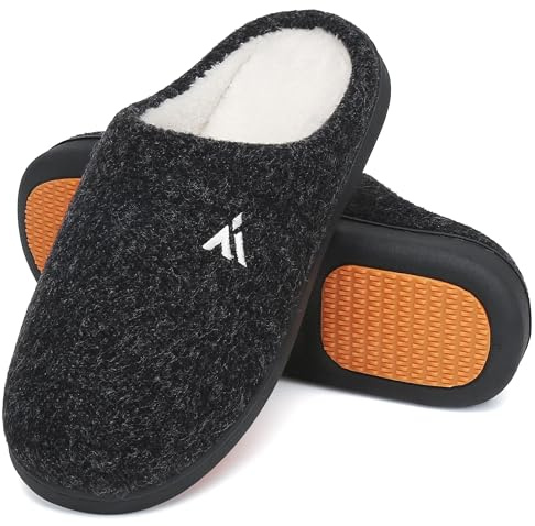Mishansha Pantofole Uomo Donna Invernali Memory Foam 40 EU